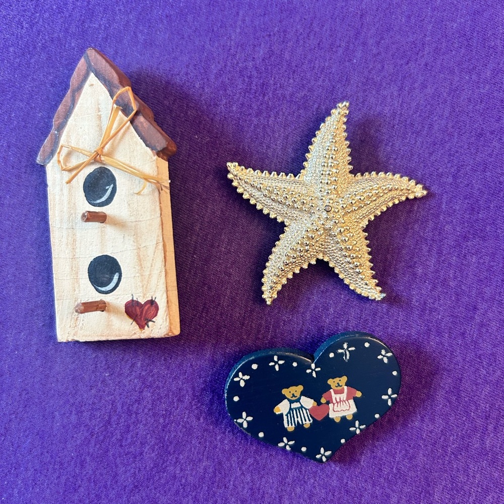 14 piece lot Ladies brooches - Picture 2 of 5